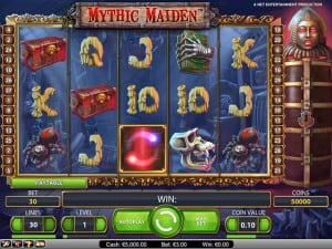 mythic maiden speelautomaat